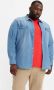 Levi's Big and Tall regular fit denim overhemd Plus Size light indigo - Thumbnail 4