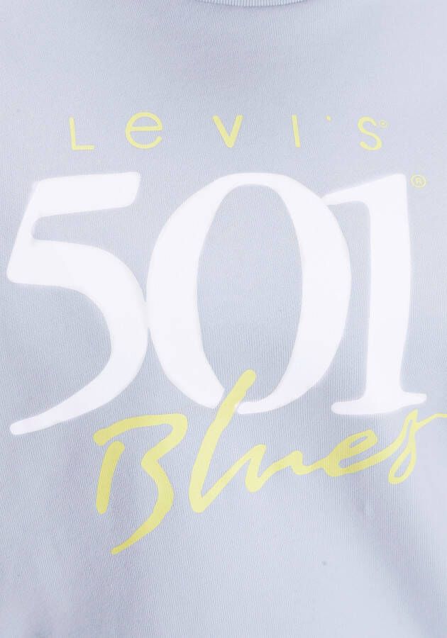 Levi's Plus Shirt met lange mouwen GRAPHIC VINTAGE CREW