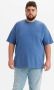Levi s Big & Tall PLUS SIZE T-shirt in effen design met geborduurd logo - Thumbnail 4