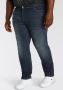 Levi's Big and Tall tapered fit jeans 502 Plus Size dark denim - Thumbnail 8