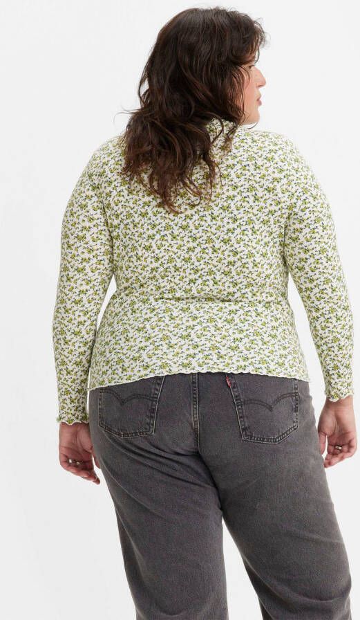 Levi's Plus Levi's Plus Shirt met lange mouwen FLORA MOCKNECK met opstaande kraag