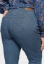 Levi s Plus SIZE skinny fit high rise jeans van light denim model '721' - Thumbnail 7