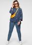 Levi s Plus SIZE skinny fit high rise jeans van light denim model '721' - Thumbnail 8