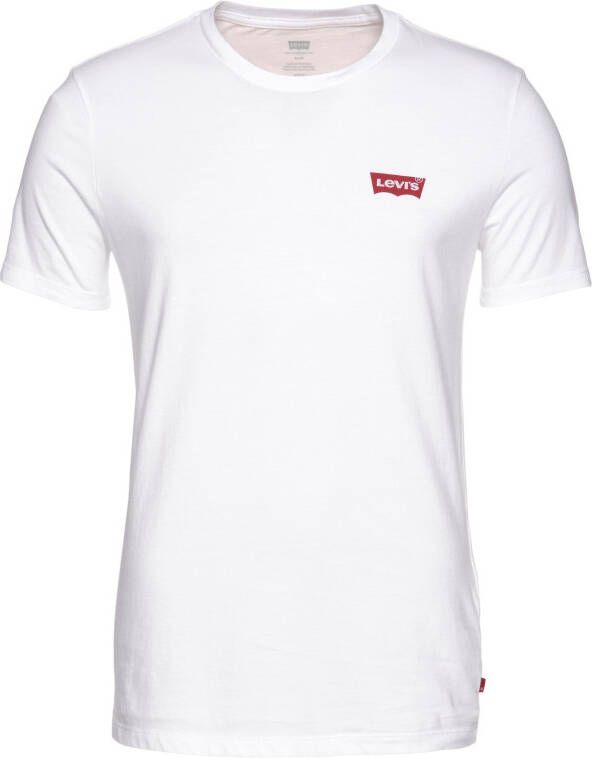 Levi's Shirt met korte mouwen met logo op borsthoogte
