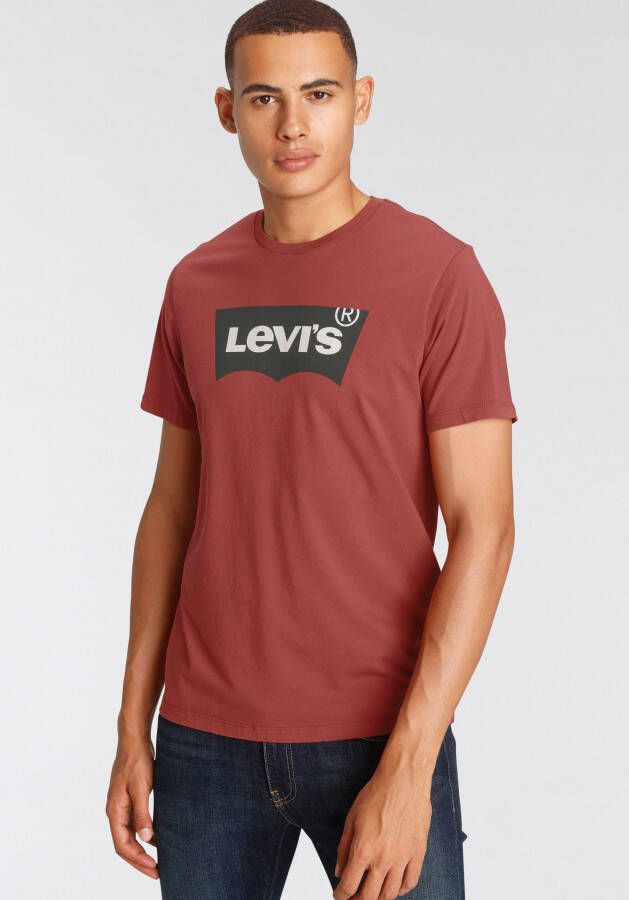 Levi's ® Shirt met print met karakteristiek batwing logo