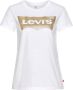 Levi's Shirt met ronde hals The Perfect Tee met logo-glitterprint - Thumbnail 8