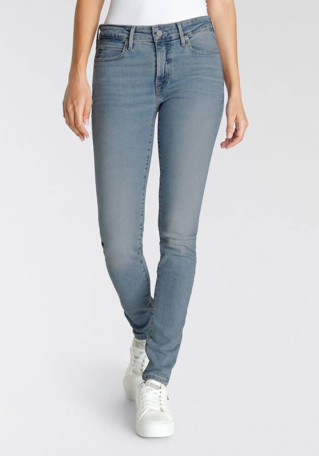 Levi's Skinny fit jeans 711 Skinny met lage tailleband