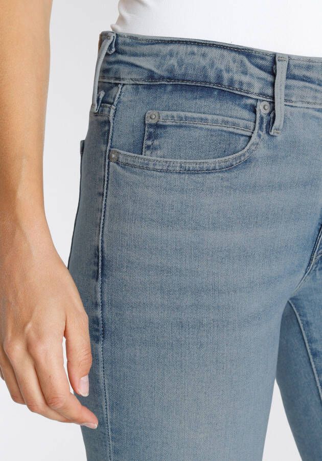 Levi's Skinny fit jeans 711 Skinny met lage tailleband