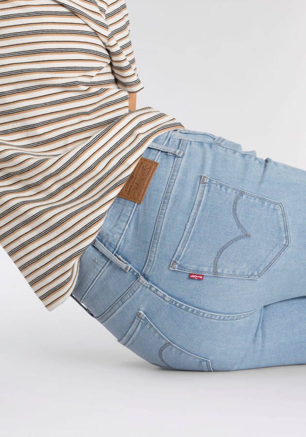 Levi's Skinny fit jeans 720 High Rise Super Skinny met destroyed-effecten