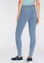 Levi's Lichtblauwe Super Skinny Katoenen Jeans Blauw Dames - Thumbnail 5