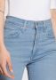 Levi's Mile High waist super skinny jeans light indigo worn in - Thumbnail 8