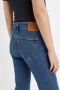Levi's 712 high waist slim fit jeans medium blue denim - Thumbnail 5