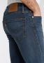 Levi's Slim Fit Blauwe Katoenen Jeans met Gewassen Effect Blue Heren - Thumbnail 12