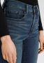 Levi's 724 high waist straight fit jeans dark blue denim - Thumbnail 8