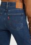 Levi's 724 high waist straight fit jeans dark blue denim - Thumbnail 9