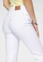 Levi's 724 high waist straight fit jeans western white - Thumbnail 3