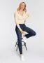 Levi's Blauwe Katoenen 5-Pocket Jeans met Logo Blue Dames - Thumbnail 5
