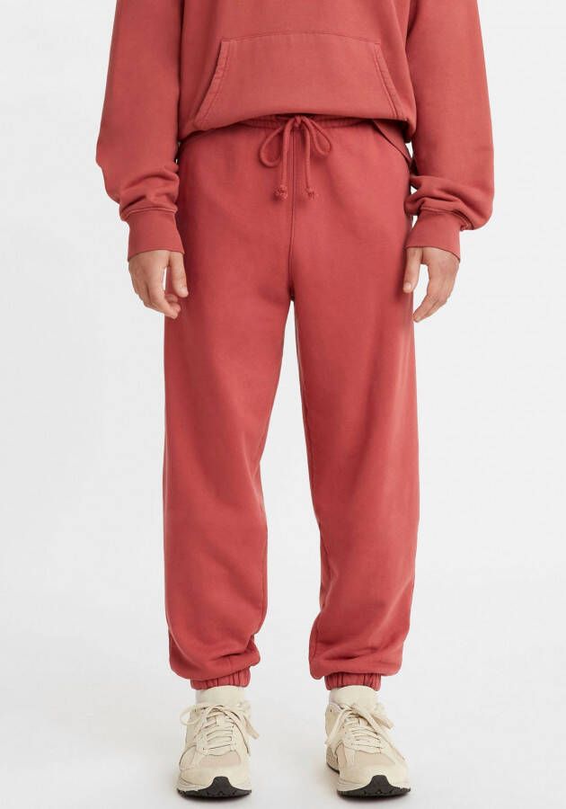 Levi's RED TAB regular fit unisex sweatpants rood