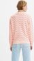 Levi's sweater met all over print lichtroze - Thumbnail 4