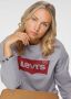 Levi's Sweatshirt Graphic Standard Crew met logoprint in batwing-look - Thumbnail 5
