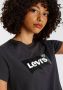 Levi's Zwart Print T-shirt voor Dames Black Dames - Thumbnail 6