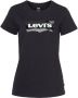 Levi's Zwart Print T-shirt voor Dames Black Dames - Thumbnail 7