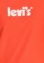 Levi's Oranje Katoenen Tops & T-Shirt Korte Mouw Logo Print Oranje Dames - Thumbnail 10