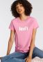 Levi's Dames T-shirt met ronde hals Pink Dames - Thumbnail 9