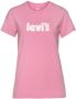 Levi's Dames T-shirt met ronde hals Pink Dames - Thumbnail 11