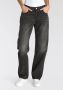 Levi's 501 90's stitch straight fit jeans grey denim - Thumbnail 5