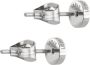 Liebeskind Berlin Paar oorstekers Schmuck Geschenk Edelstahl Ohrringe Kreis LJ-0483-E-05 LJ-0484-E-05 - Thumbnail 2