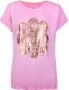 Lieblingsstück Shirt met ronde hals CamilaL met glanzende frontprint - Thumbnail 4