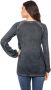 LINEA TESINI by Heine Blouse zonder sluiting met belettering - Thumbnail 2