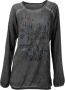 LINEA TESINI by Heine Blouse zonder sluiting met belettering - Thumbnail 3