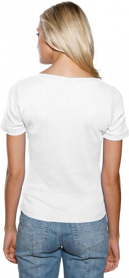 Heine Shirt met korte mouwen Shirt met carréhals (1-delig)