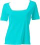 Heine Shirt met korte mouwen Shirt met carréhals (1-delig) - Thumbnail 4