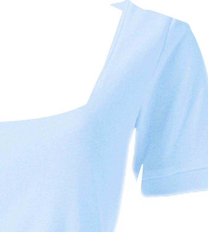 heine Shirt met korte mouwen Shirt met carréhals (1-delig)