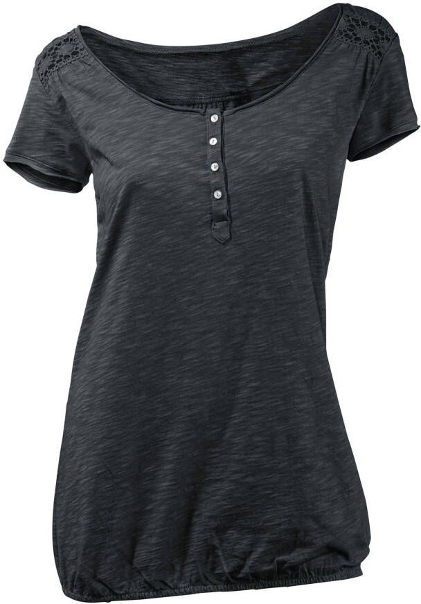 heine Shirt met ronde hals (1-delig)