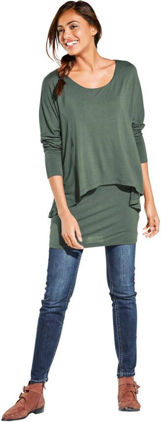 LINEA TESINI by Heine Shirt met ronde hals (1-delig)