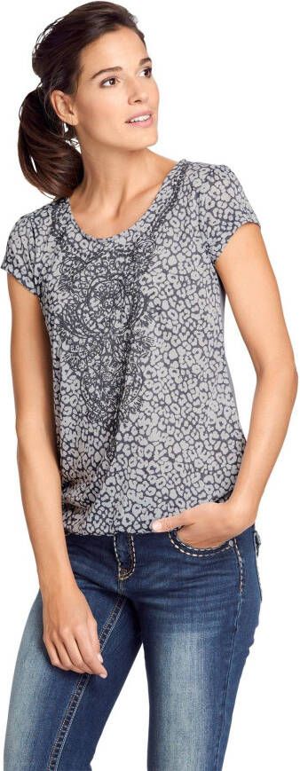 heine Shirt met ronde hals (1-delig)