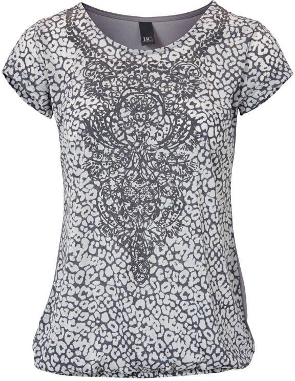 heine Shirt met ronde hals (1-delig)
