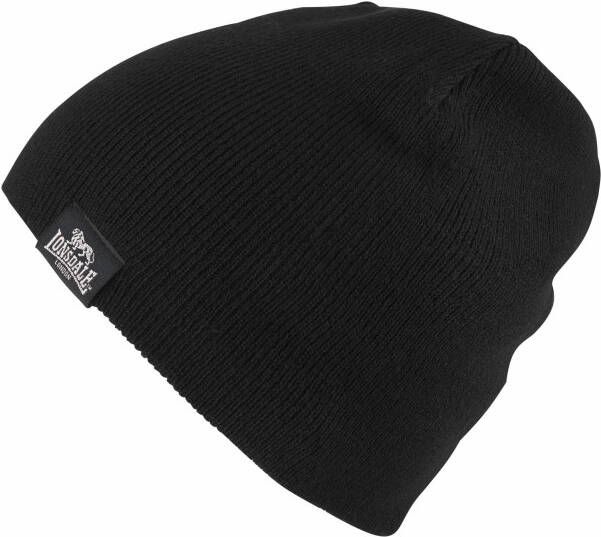Lonsdale Gebreide muts LEAFIELD set muts + sjaal (set 2 stuks Met sjaal)