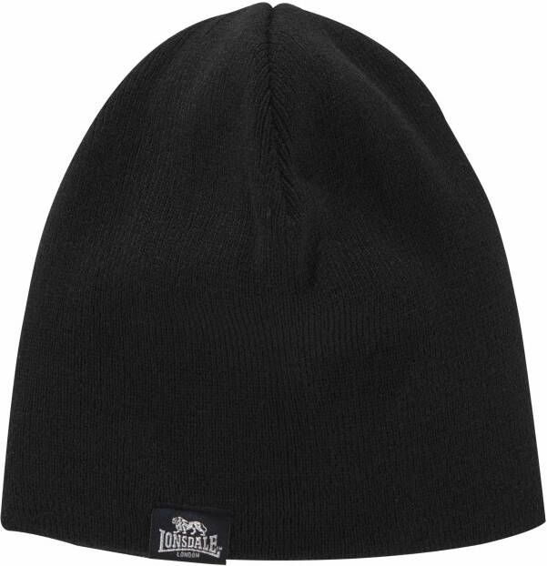 Lonsdale Gebreide muts LEAFIELD set muts + sjaal (set 2 stuks Met sjaal)
