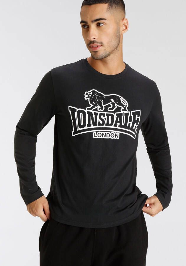 Lonsdale Shirt met lange mouwen