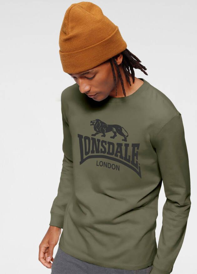 Lonsdale Shirt met lange mouwen AYRSHIRE (2-delig Set van 2)