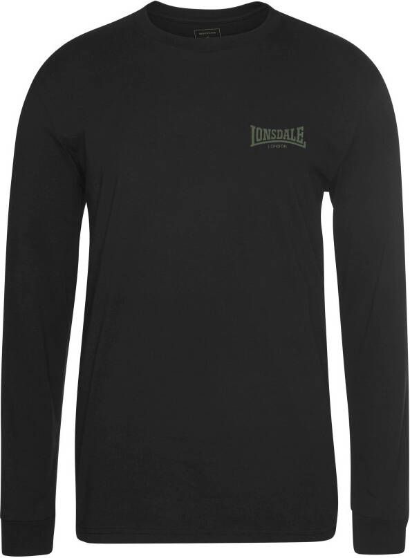 Lonsdale Shirt met lange mouwen AYRSHIRE (2-delig Set van 2)
