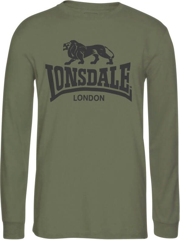 Lonsdale Shirt met lange mouwen AYRSHIRE (2-delig Set van 2)