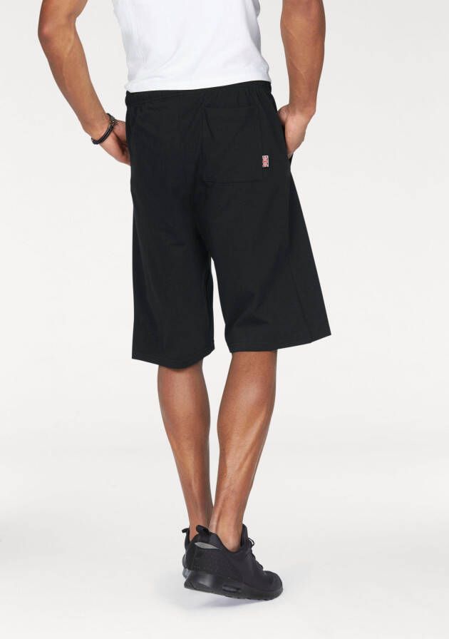 Lonsdale Sweatshort Jam met elastische tailleband en zijzakken
