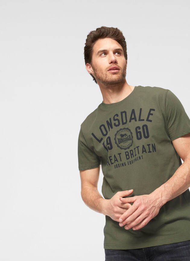 Lonsdale T-shirt BANGOR Set van 2 (2-delig Set van 2)