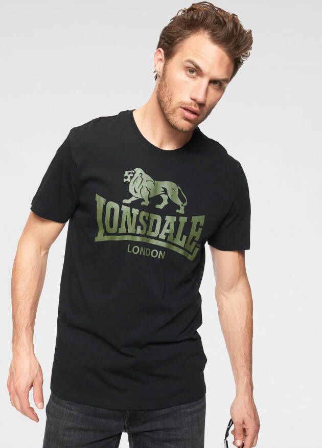 Lonsdale T-shirt BANGOR Set van 2 (2-delig Set van 2)